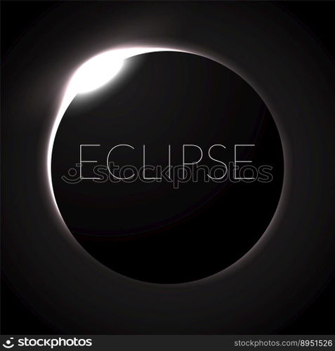 Eclipse vector image