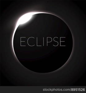 Eclipse vector image