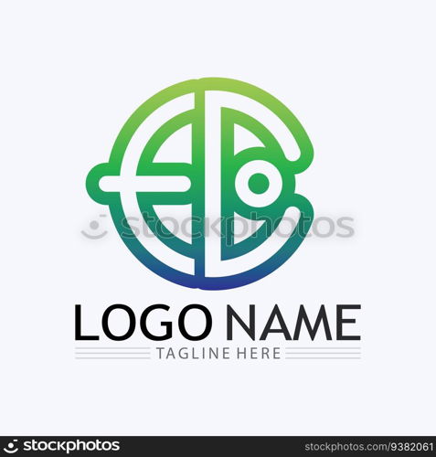 Eco Energy Vector Logo with leaf symbol. Green color with flash or thunder graphic. Nature and electricity renewable. This logo is suitable for technology, recycle, organic.