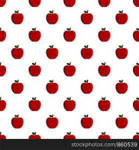 Eco fresh red apple pattern seamless vector repeat for any web design. Eco fresh red apple pattern seamless vector