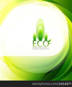 Eco-friendly abstract nature background