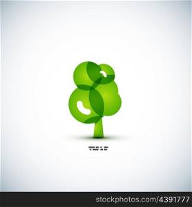 Eco green tree concept