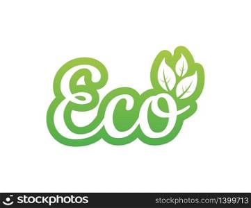 Eco icon, label. Organic tags. Natural product element. Vector stock illustration. Eco icon, label. Organic tags. Natural product element. Vector stock illustration.