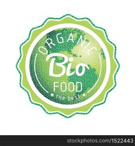 Eco Labels Bio template. Ecology theme.Design elements.. Eco Labels Bio template. Ecology theme.