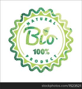 Eco Labels Bio template. Ecology theme.Design elements.. Eco Labels Bio template. Ecology theme.