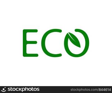 Eco logotype green natural energy symbol. Biologic organic food. EPS 10. Eco logotype green natural energy symbol. Biologic organic food.