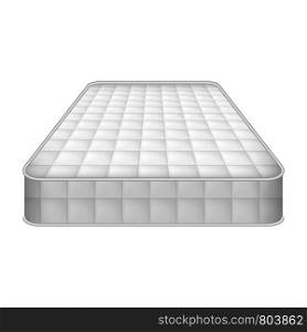 Eco mattress icon. Realistic illustration of eco mattress vector icon for web design. Eco mattress icon, realistic style