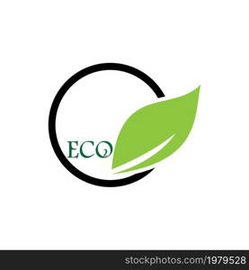 Eco Tree Leaf Logo Template