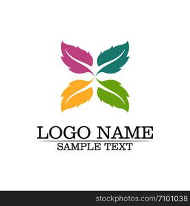 Eco Tree Leaf Logo Template