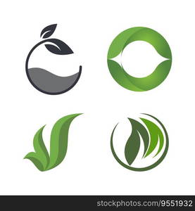 Eco Tree Leaf Logo Template