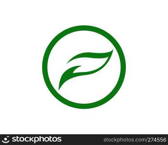 Eco Tree Leaf Logo Template illustration vector