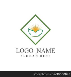 Eco Tree Leaf Logo Template shutterstock