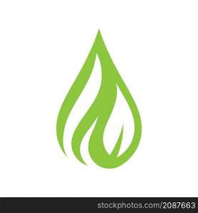 Eco water logo images illustraation design