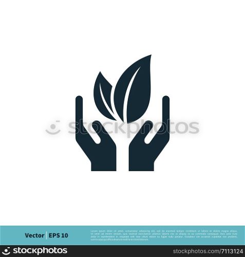 Ecology, Eco Green Icon Vector Logo Template Illustration Design. Vector EPS 10.