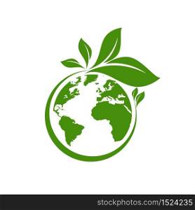 Ecology friendly concept. save world