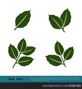 Ecology Leaf Sphere Icon Vector Logo Template Illustration Design. Vector EPS 10.
