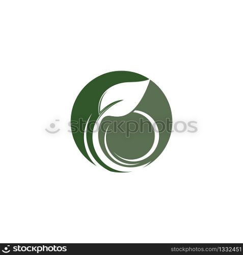 Ecology logo template vector icon