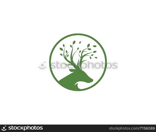 Ecology nature, wildlife concept logo vector