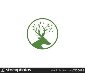 Ecology nature, wildlife concept logo vector