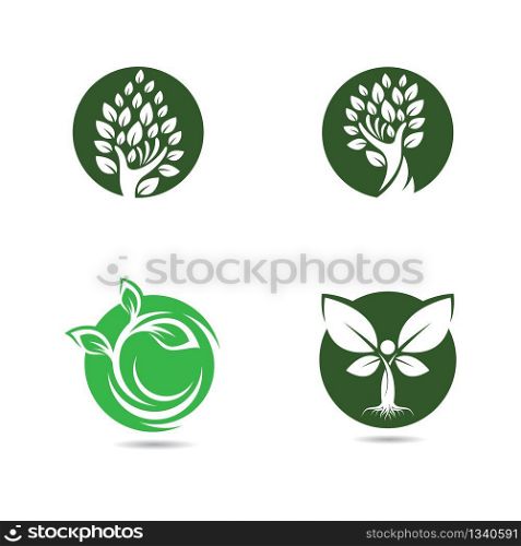Ecology vector icon illustration design