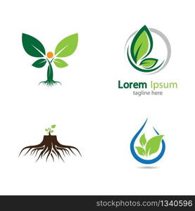 Ecology vector icon illustration design