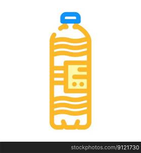 ecology water plastic bottle color icon vector. ecology water plastic bottle sign. isolated symbol illustration. ecology water plastic bottle color icon vector illustration