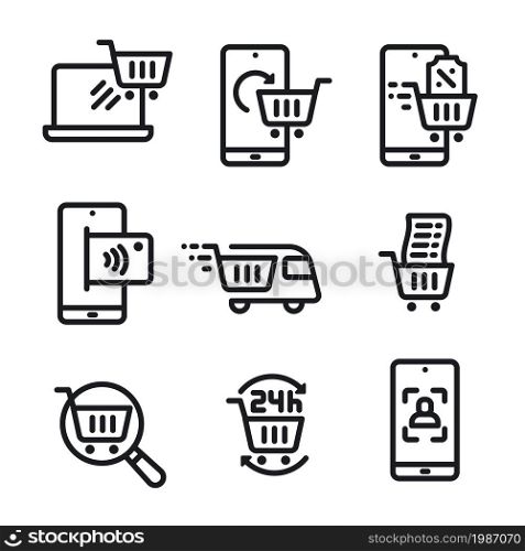 ecommerce icons