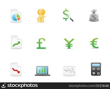 Economy & Finance icons for design