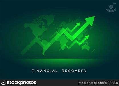 economy stock market growth of finacial recovery