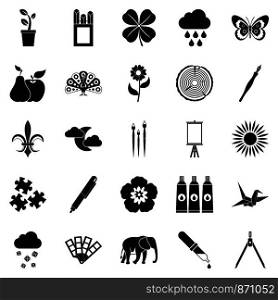 Ecoterrorist icons set. Simple set of 25 ecoterrorist vector icons for web isolated on white background. Ecoterrorist icons set, simple style