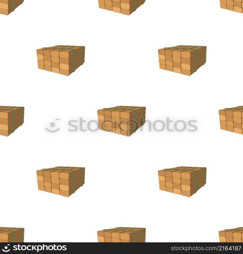 Edging board in stack pattern seamless background texture repeat wallpaper geometric vector. Edging board in stack pattern seamless vector