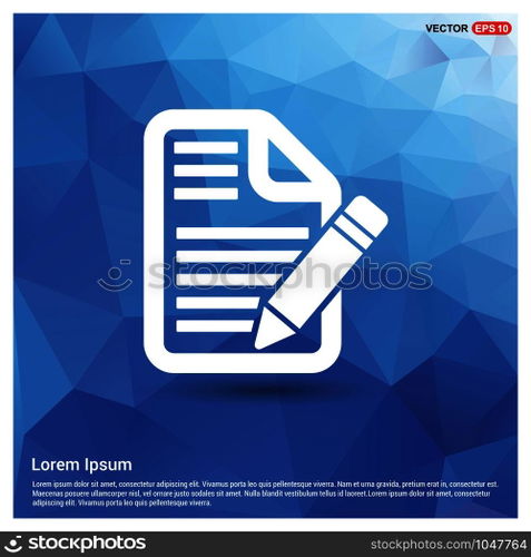 Edit Document Icon