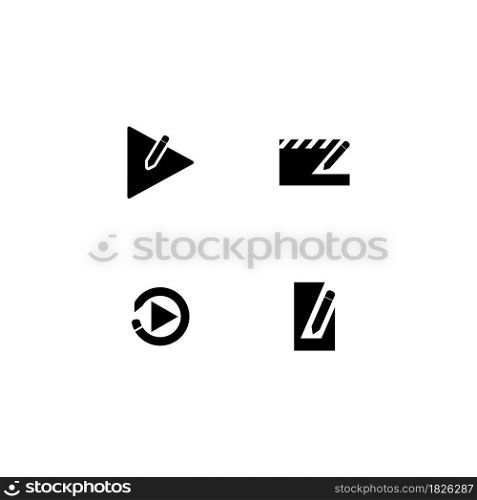edit icon stock illustration design