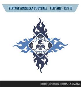 editable american football icon theme vector graphic art design illustration