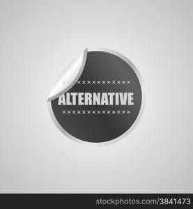 editable label sticker vector graphic art design illustration