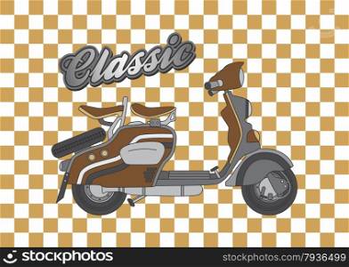 editable motorcycle art theme vector graphic art design illustration