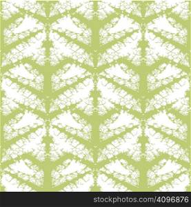 Editable vector seamless tile of a leaf vein pattern