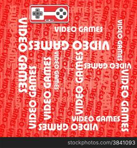 editable video game console theme vector graphic art design illustration