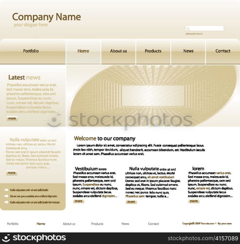 editable website template