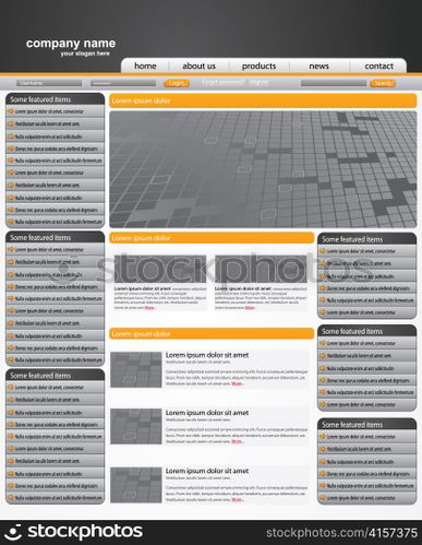 editable website template