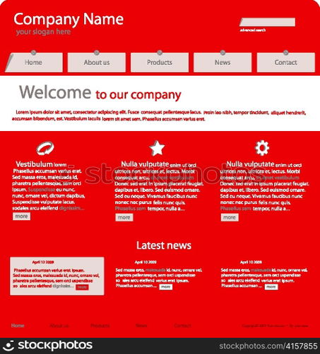 editable website template