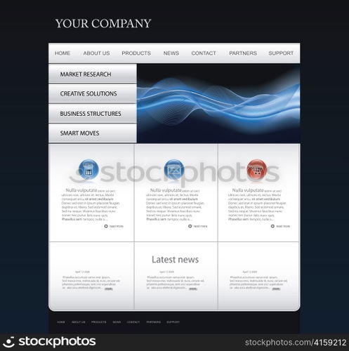 editable website template