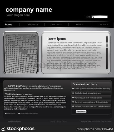 editable website template