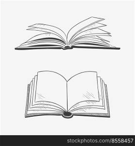 education book literacy illustration