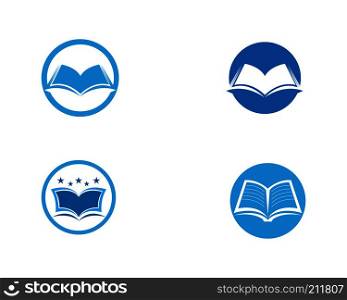 Education Book Logo Template vector illustration design
