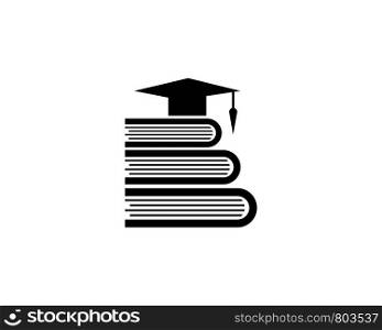 Education book Logo Template vector illustration design
