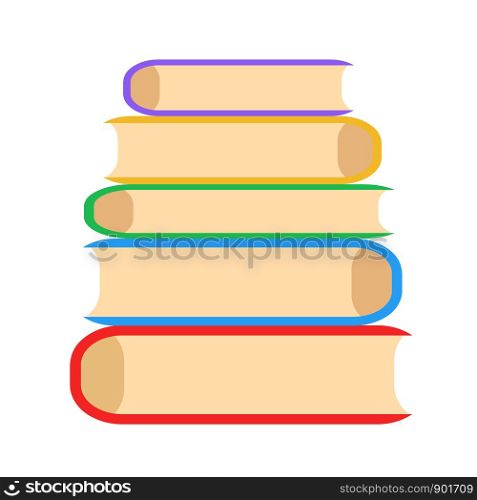 Education books concept Isolated Line Vector Illustration editable Icon