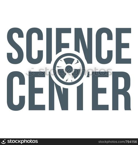 Education center logo. Simple illustration of education center vector logo for web. Education center logo, simple gray style