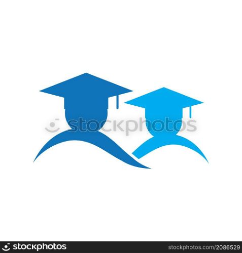 Education logo design vector illustration