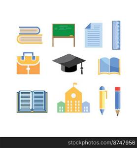 Education Logo icon Template vector illustration design